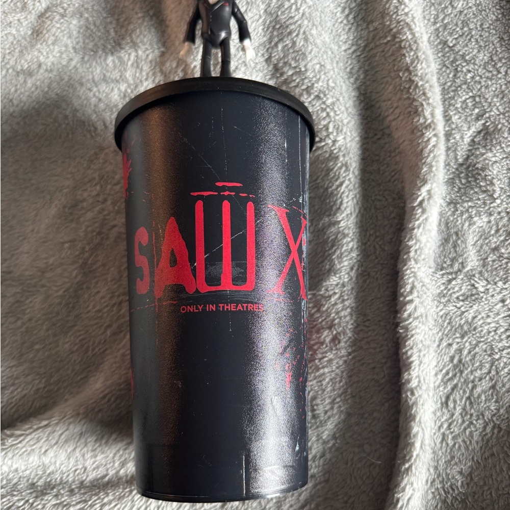 SAW X Black and Red Tumbler